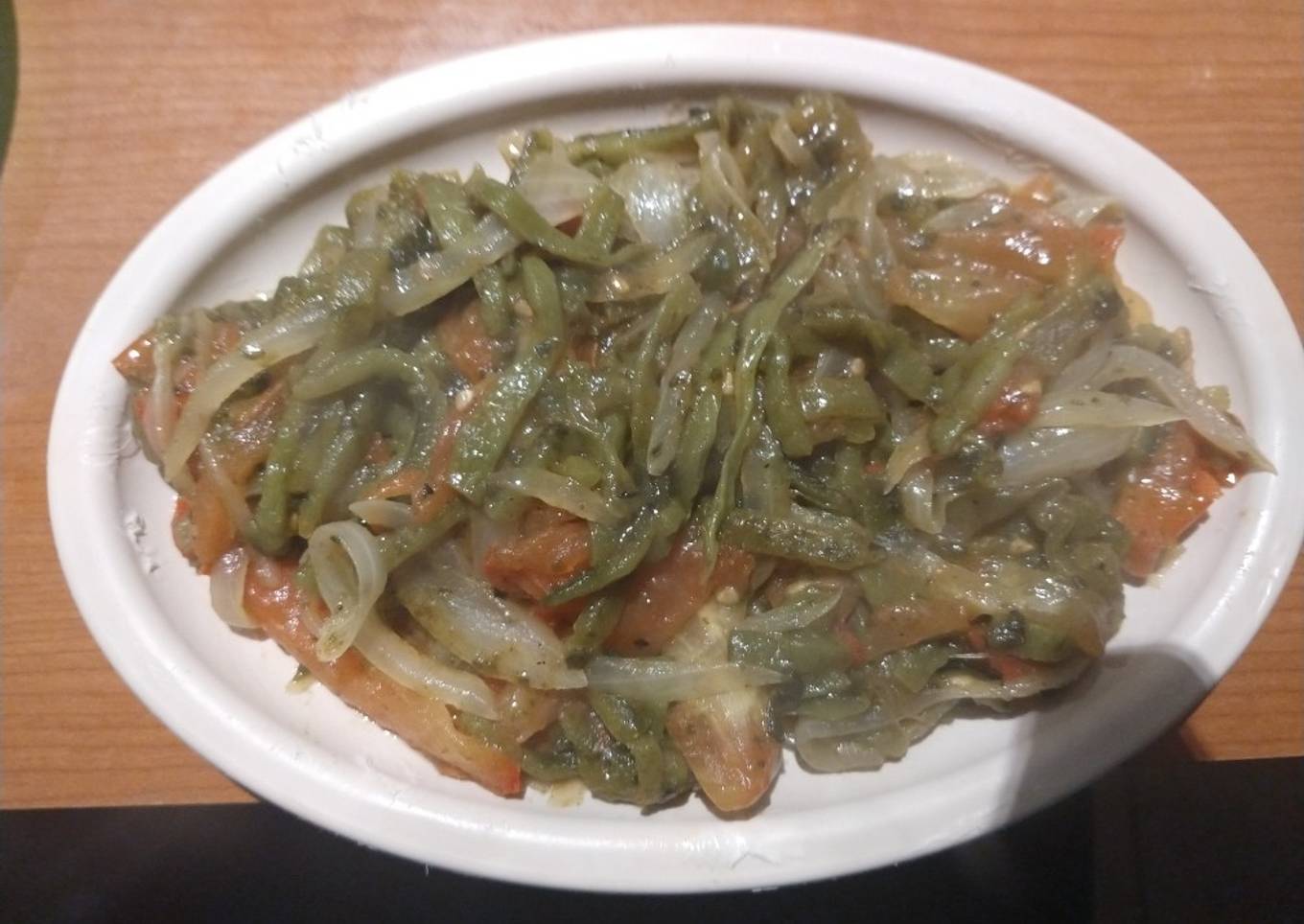 Rajas poblanas a la mexicana