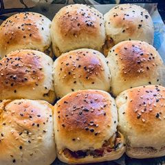 A picture of Chicken Sliders from scratch.