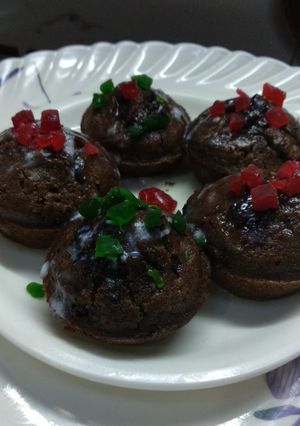 A picture of Choco cup cake.