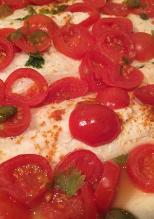 Foto di Filetti di branzino al profumo d’estate