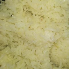 A picture of Plain rice.