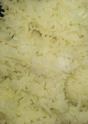 A picture of Plain rice.