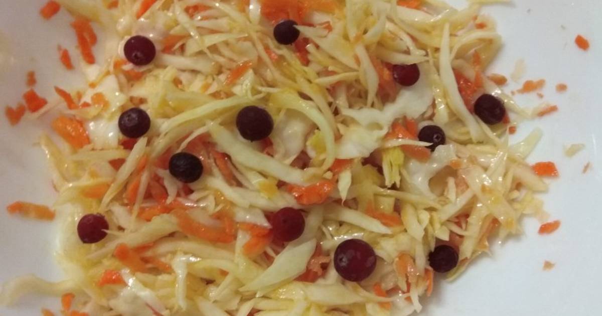 Салаты рецепты с морской капустой и клюква