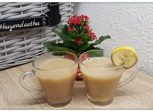 Hình của món Sữa yến mạch mật ong #cleaneating #gymer.