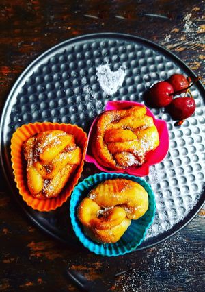 নো ঈষ্ট সিনামন রোল(no yeast cinnamon roll recipe in Bengali) রেসিপির প্রধান ছবি