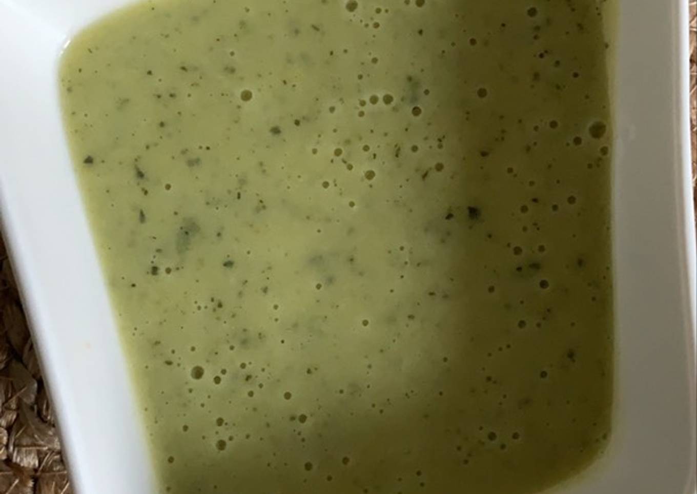 Soupe courgette kiri au Cookeo