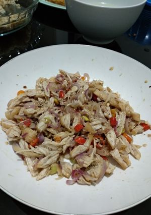 Foto resep Ayam Suwir Sambal Matah
