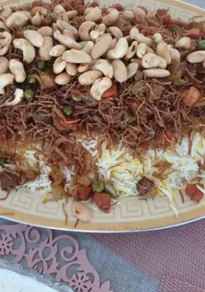 صورة لوصفة برياني 😋😋😋
