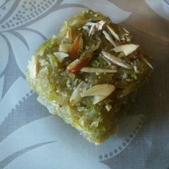 A picture of Lauki Ka Halwa.