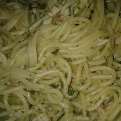 A picture of Variable Parmesan Garlic Spaghetti.