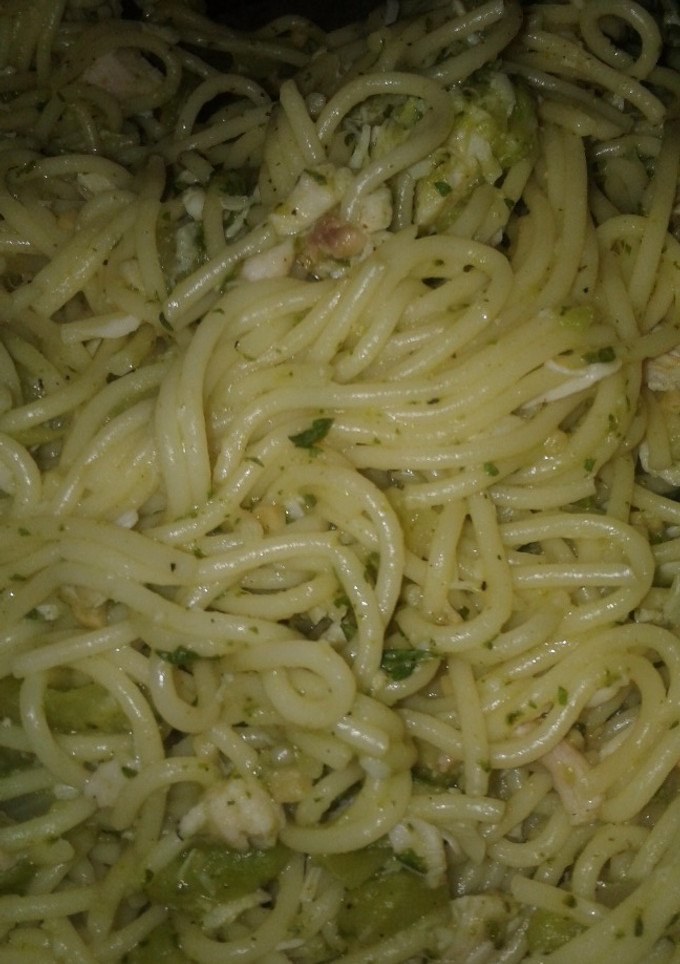 A picture of Variable Parmesan Garlic Spaghetti.