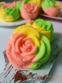 Foto resep Bolu kukus mawar