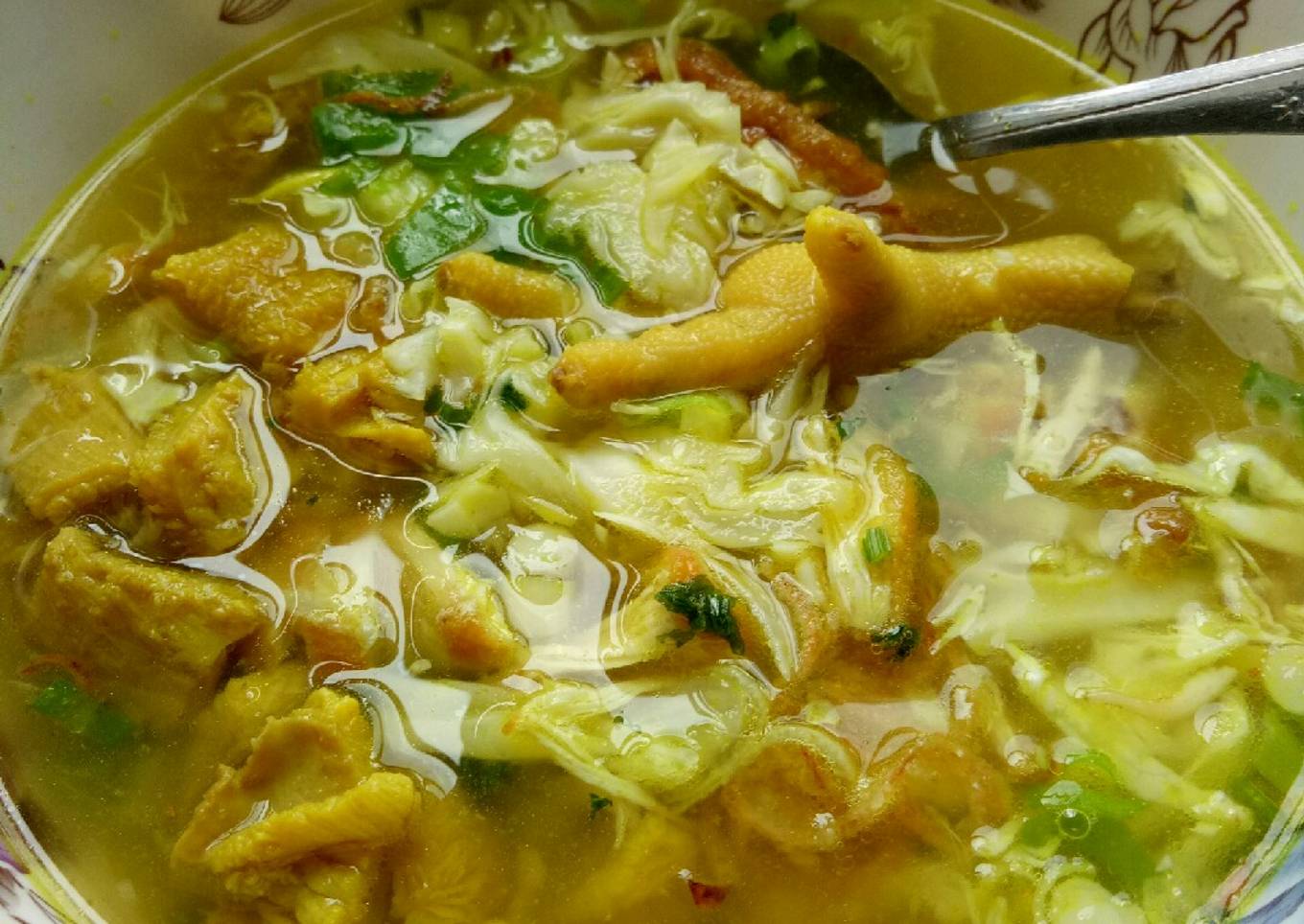 Soto campur kuah kuning (Nosantan) 🍲