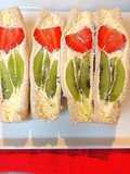 Tulip sandwich /fruit sandwich