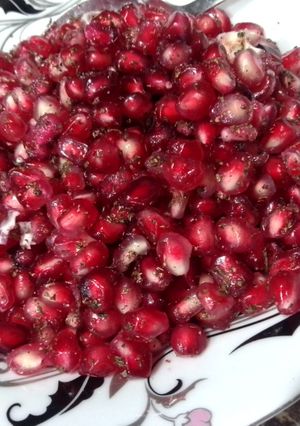 عکسی از دستور انار دون شده