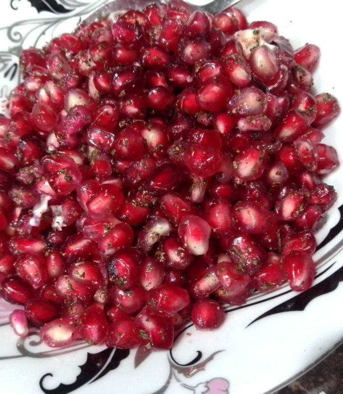 عکسی از دستور انار دون شده