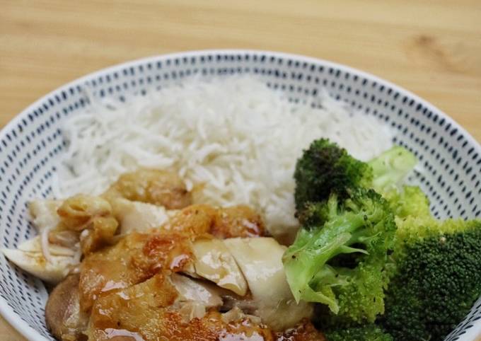 Simple Way to Prepare Quick Terriyaki Chicken Rice