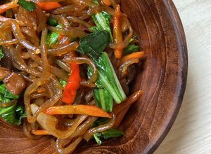Foto resep Mie Goreng Shirataki Gochujang 🍝