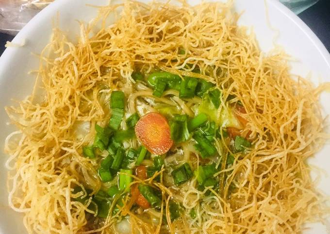 Recipe of Perfect Yin Yang Soup Noodles