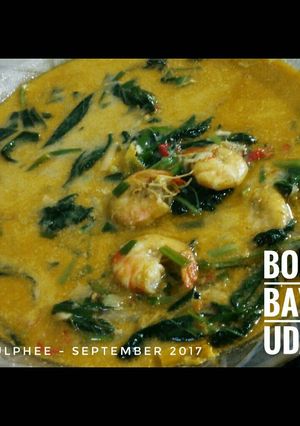 Foto resep Bobor bayam udang ala jeng ulphee
