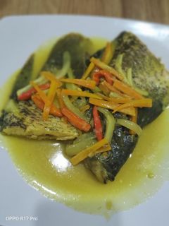 Foto resep Pesmol Gurame Acar Kuning Pedas