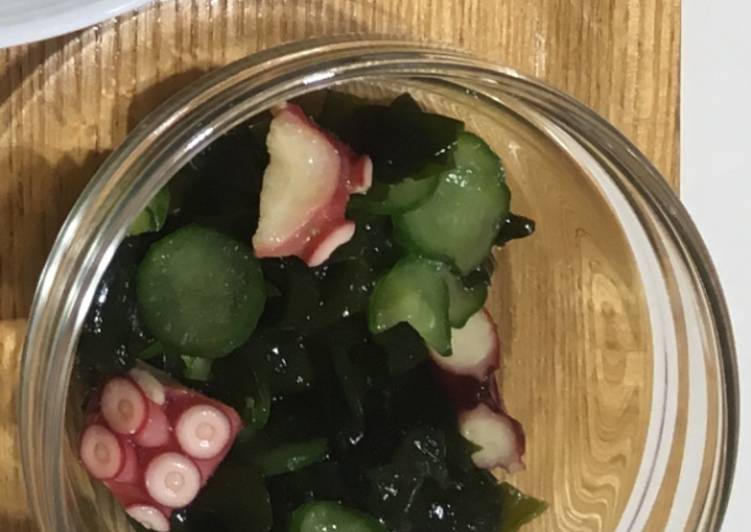 Step-by-Step Guide to Prepare Favorite Vinegard octopus and cucumber