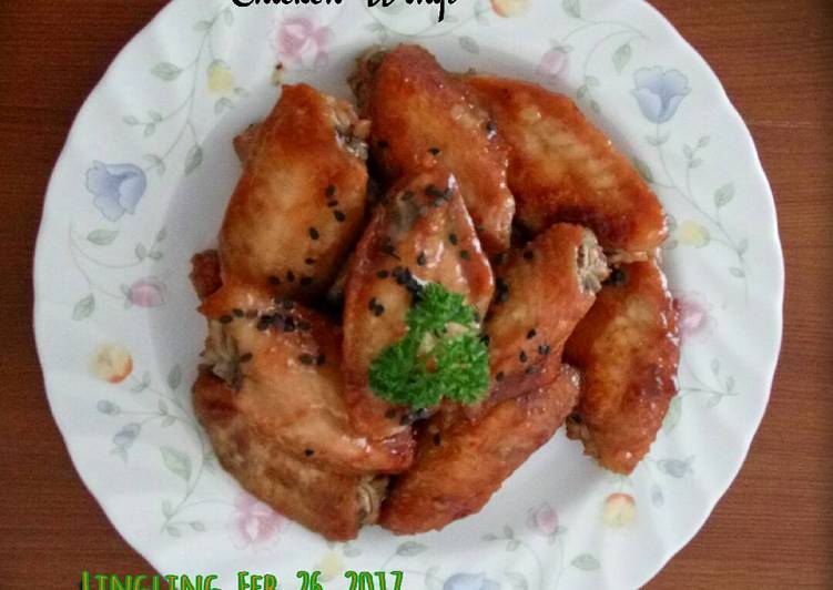 Resep Grill Chicken Wings, Bikin Ngiler