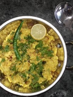 स्वीट कॉर्न दम मसाला भुर्जी (sweetcorn bhurji recipe in marathi) रेसिपी चे मुख्य फोटो