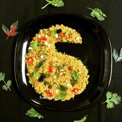 Khaman Dhokla Upma A picture of Khaman Dhokla Upma.