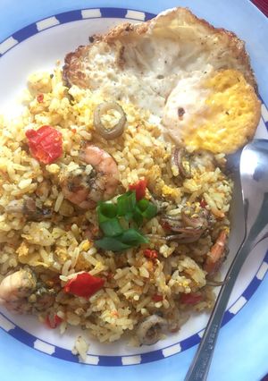 Foto resep Nasi Goreng Seafood