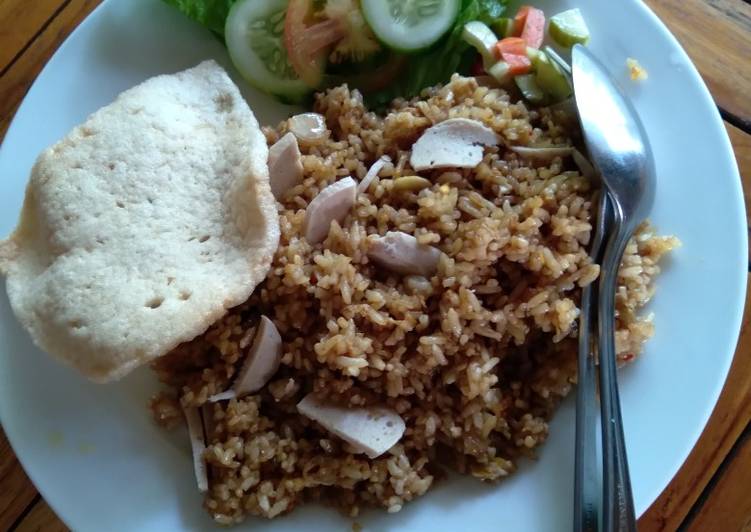 Sekul Goreng Bakso-Cara Membuat Nasi Kuning Magicom