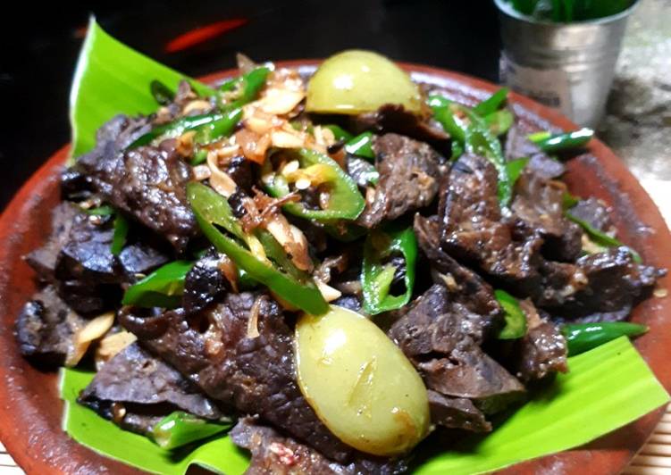 Resep Sambal paru ijo yang Enak Banget