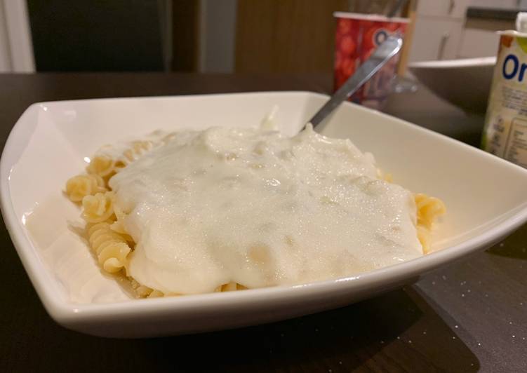 Simple Way to Prepare Favorite Pasta with yoghurt