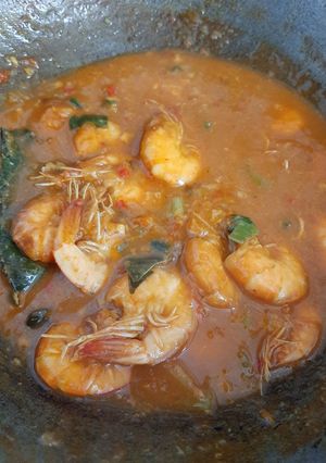 Foto resep Udang Saus Padang