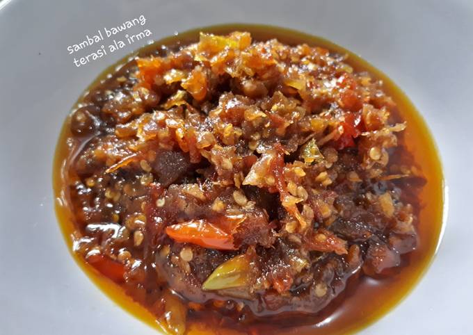 Resep 28. Sambal bawang terasi ala irma, Enak Banget