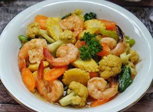 Foto resep Capcay udang
