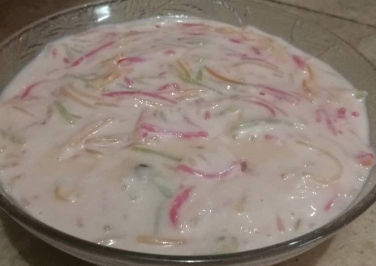 Steps to Prepare Award-winning Rabri pasta seviyan