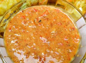 Foto resep Sambal Kacang Untuk Gorengan (Bala-bala/Bakwan/Risol/Lontong)