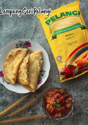 Gambar Lempeng Seri Pelangi