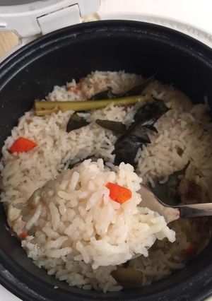 Foto resep Nasi liwet ricecooker