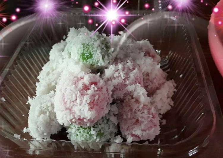 Kue klepon pelangi🤗