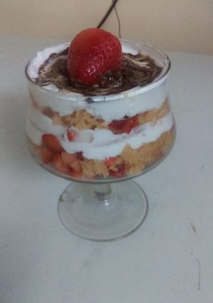صورة لوصفة كاسات الجاتوه من بواقي الكيك 🍰