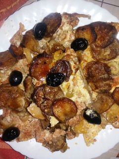 صورة لوصفة غراتان بطاطا وباذنجان