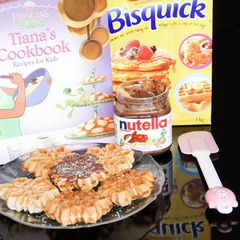 Bounty Inspired Waffles/ Chocolate Coconut Waffles A picture of Bounty Inspired Waffles/ Chocolate Coconut Waffles.