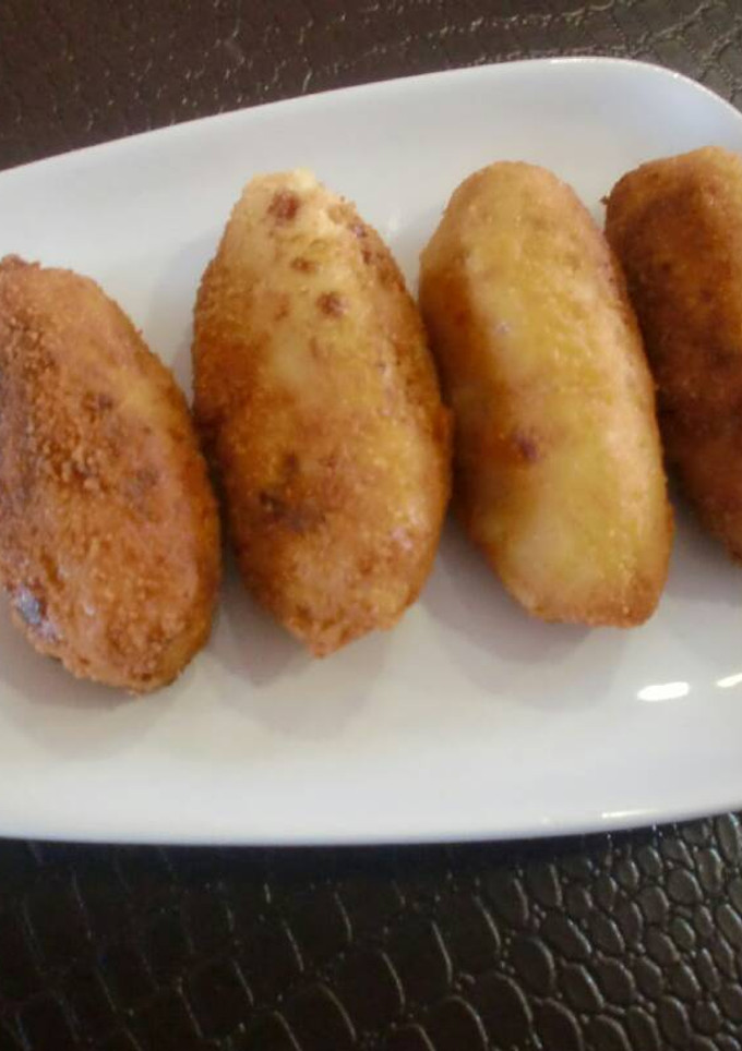 Una foto de Croquetas veganas de champiñones