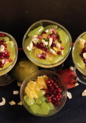 A picture of Papaya pudding.