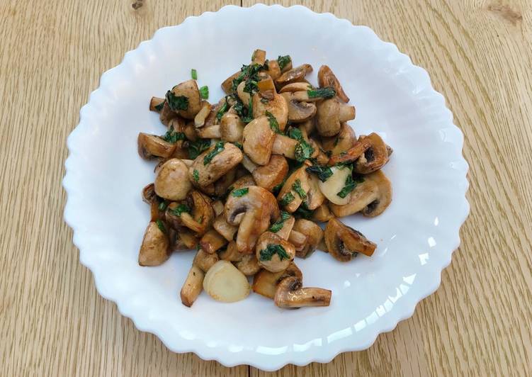 Step-by-Step Guide to Prepare Any-night-of-the-week Simple garlic butter mushrooms