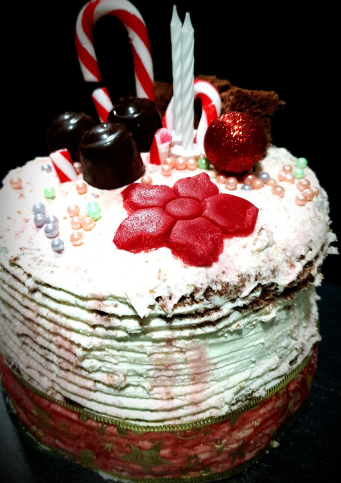 Una foto de 🎂🎂Red Velvet cake de remolacha🎂🎂