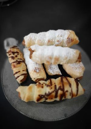 Una foto de Cañitos de dulce de leche