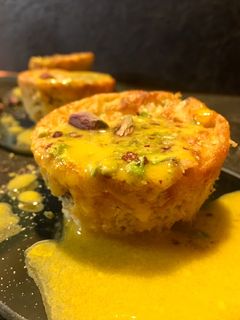 Foto di Sformatini di zucca al pistacchio e curcuma